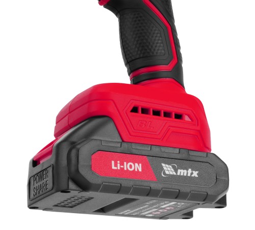 Дрель-шуруповерт аккумуляторная ударная бесщет. CIDS-BL-20, Li-Ion, 20 В// MTX