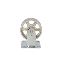 Колесо большегрузное неповоротное FCS 54 125 мм чугунное (F)
