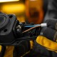 Шнур сетевой Energy Series, ПВС, 3 м, 2 x 1 мм, с неразборной вилкой, белый, Denzel
