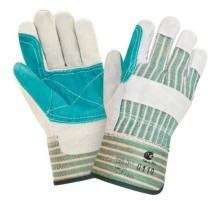 Перчатки спилковые комбинированные с усилением Перчатки спилковые комбинированные с усилением