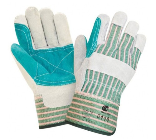 Перчатки спилковые комбинированные с усилением (тип ДОКЕР) Перчатки спилковые комбинированные с усилением (тип ДОКЕР)