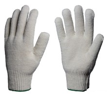 Перчатки х/б 10кл. СТАНДАРТ 30-32гр. 116текс, белые