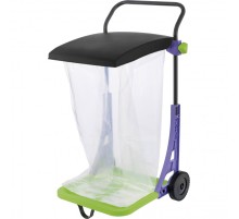 Тележка под мусорные пакеты с крышкой, 1 пакет в комплекте Palisad