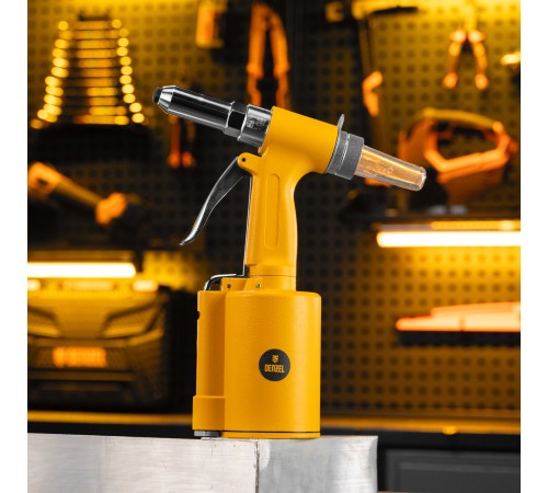 Пневматический заклепочник PR4, 2,4-4,8 мм Denzel