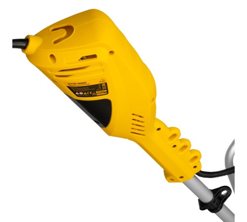 Триммер электрический TE-1400, 1400 Вт, 420 мм, катушка + диск, разборная штанга Denzel