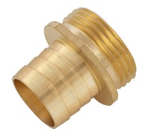 Штуцер для шланга 1" с наружной резьбой G1" Denzel