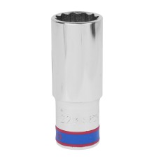 Головка торцевая глубокая двенадцатигранная 1/2", 22 мм KING TONY 423022M Головка торцевая глубокая двенадцатигранная 1/2", 22 мм KING TONY 423022M