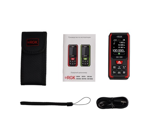 Лазерный дальномер RGK DX-100