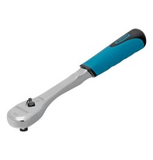 Ключ-трещотка 3/8", CrV, 90 зубьев, усиленный, хром Gross
