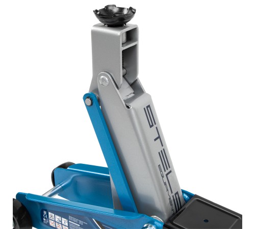 Домкрат гидравлический подкатной, высокий подъем, 3т, SUV, 190-535 мм, в кейсе Stels