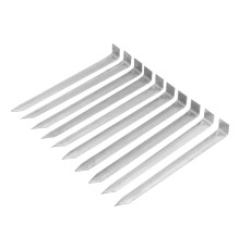 Набор крепежных якорей для бордюра, 10 шт, Сибртех