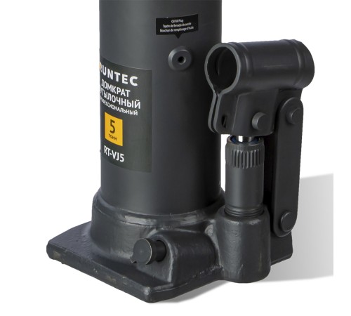 RUNTEC RT-VJ5 Домкрат бутылочный профессиональный 5 т, 218-474 мм RUNTEC RT-VJ5 Домкрат бутылочный профессиональный 5 т, 218-474 мм