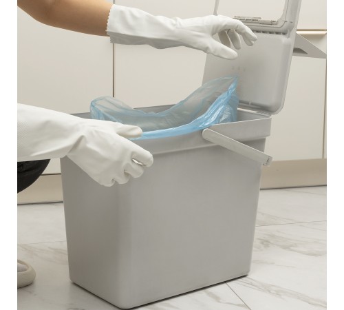 Пакеты для мусора 30 л x 30 шт. голубые, Home Palisad