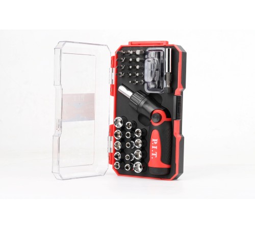 Набор бит и головок с рукояткой P.I.T. ADVANCE HSDR04-0046