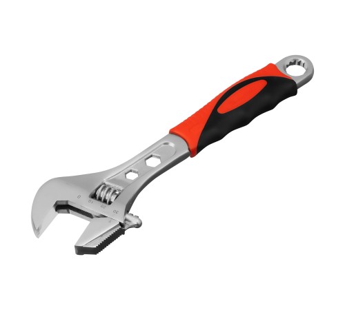 Ключ разводной, 250 мм, переставная губка, двухкомпонентная рукоятка Matrix