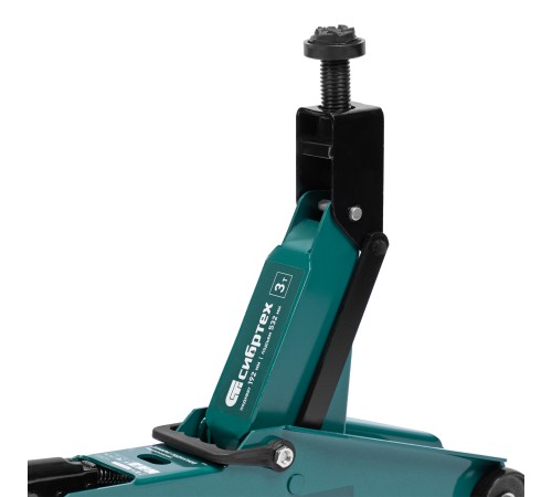 Домкрат гидравлический подкатной, 3 т, 192-532 мм, SUV Сибртех