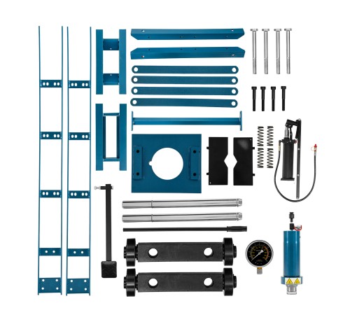 Пресс гидравлический с манометром и педалью, 30 т Stels