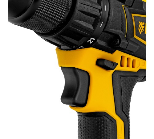 Дрель-шуруповерт аккумуляторная, бесщет. BLDL-IB-18-0, Li-Ion, 18 В Denzel