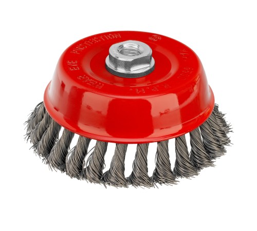 Щетка для УШМ, 125 мм, М14, 