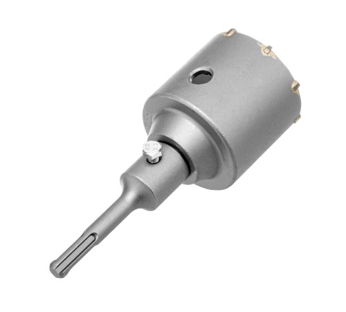 Коронка по бетону в сборе, М22 х 65 мм, SDS Plus Сибртех