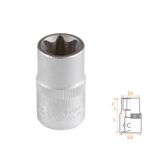 Головка торцевая TORX Е-стандарт 1/2", E18 AFFIX AF00043018