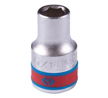 Головка торцевая стандартная шестигранная 1/2", 5/16", дюймовая KING TONY 433510S