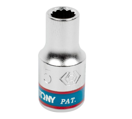 Головка торцевая стандартная двенадцатигранная 1/4", 5 мм KING TONY 233005M Головка торцевая стандартная двенадцатигранная 1/4", 5 мм KING TONY 233005M