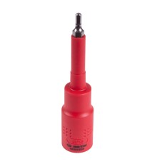 Насадка (бита) торцевая диэлектрическая 1/2", HEX, 4 мм, L = 120 мм KING TONY 4035VE04