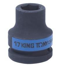 Головка торцевая ударная шестигранная 3/4", 17 мм KING TONY 653517M Головка торцевая ударная шестигранная 3/4", 17 мм KING TONY 653517M