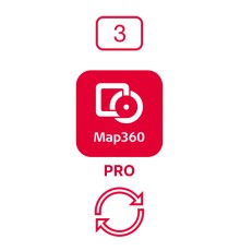 Право на обновление ПО Leica MAP 360 Pro CCP на три года