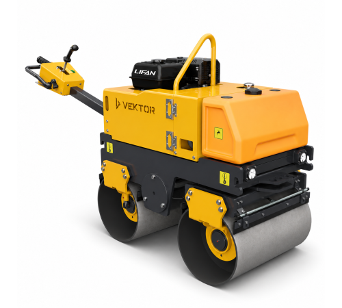 Виброкаток ручной двухвальцовый Vektor VRDR-800L