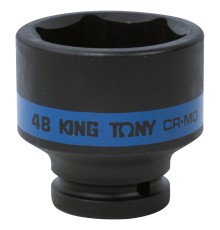 Головка торцевая ударная шестигранная 3/4", 48 мм KING TONY 653548M Головка торцевая ударная шестигранная 3/4", 48 мм KING TONY 653548M