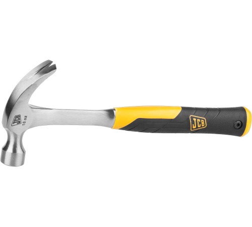 JCB 450 г, двухкомпонентная виброгасящая рукоятка молоток-гвоздодер JHM003 JCB 450 г, двухкомпонентная виброгасящая рукоятка молоток-гвоздодер JHM003