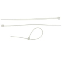 ЗУБР КС-Б2, 2.5 x 100 мм, нейлон РА66, 50 шт, белые, кабельные стяжки, Профессионал (4-309017-25-100)
