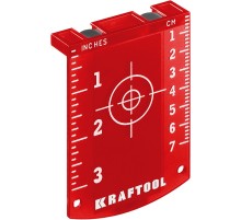 KRAFTOOL мишень для лазерных приборов (34725) KRAFTOOL мишень для лазерных приборов (34725)