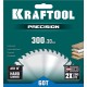 KRAFTOOL Precision, 300 х 30 мм, 60Т, пильный диск по дереву (36952-300-30)