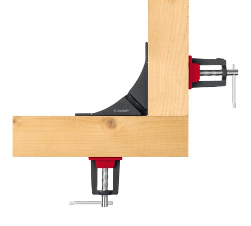 ЗУБР У-90, 2 х 73 мм, алюминиевая угловая струбцина (32219)