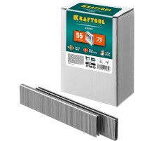 KRAFTOOL тип 18GA (55/90/C) 25 мм, 5000 шт, скобы для степлера (31789-25) KRAFTOOL тип 18GA (55/90/C) 25 мм, 5000 шт, скобы для степлера (31789-25)