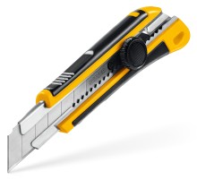 STAYER HERCULES-25, 25 мм, нож с винтовым фиксатором (09147) STAYER HERCULES-25, 25 мм, нож с винтовым фиксатором (09147)
