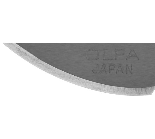 OLFA 6 мм, лезвия закругленные для ножа OL-KB4-R/5 OLFA 6 мм, лезвия закругленные для ножа OL-KB4-R/5