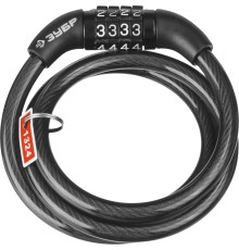 ЗУБР 650 мм, d 8 мм, кодовый, с неизменяемым кодом, тросовый замок (37267-65) ЗУБР 650 мм, d 8 мм, кодовый, с неизменяемым кодом, тросовый замок (37267-65)