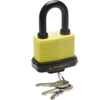 STAYER 60 мм, всепогодный, навесной замок (37140-50) STAYER 60 мм, всепогодный, навесной замок (37140-50)