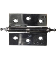 ЗУБР 75 х 63 х 2.5 мм, разъемная, правая, цвет хром (CP), 2 шт, карточная петля (37605-075-2R)