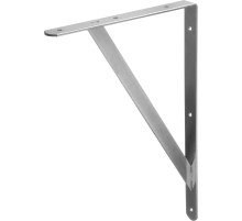 STAYER 400 х 280 х 30 х 4 мм, оцинкованный, усиленный уголок-кронштейн (37423-5) STAYER 400 х 280 х 30 х 4 мм, оцинкованный, усиленный уголок-кронштейн (37423-5)