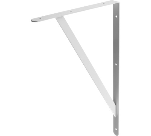 STAYER 500х330х30х4 мм, белый, уголок-кронштейн, усиленный 37424-1 STAYER 500х330х30х4 мм, белый, уголок-кронштейн, усиленный 37424-1