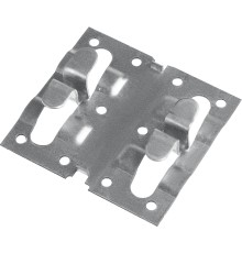 ЗУБР Кляймер-КГ, 10 x 70 x 75 мм, цинк, 80 шт, рядовой крепеж для керамогранита (30855)