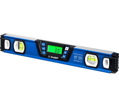 ЗУБР 400 мм, 0-90°, ±0,2°, уровень-уклономер, Профессионал (34286)