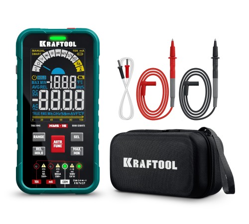 KRAFTOOL KMS-15 смарт-мультиметр цифровой (59870)