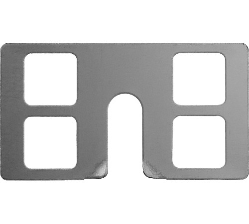 ЗУБР КРЕММЕР-100, 100 шт, крепление для установки маячковых профилей (30950-100)