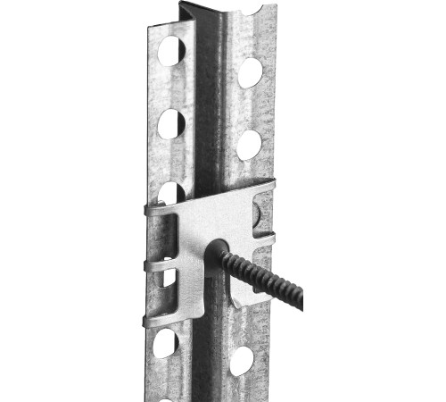 ЗУБР КРЕММЕР-100, 100 шт, крепление для установки маячковых профилей (30950-100)